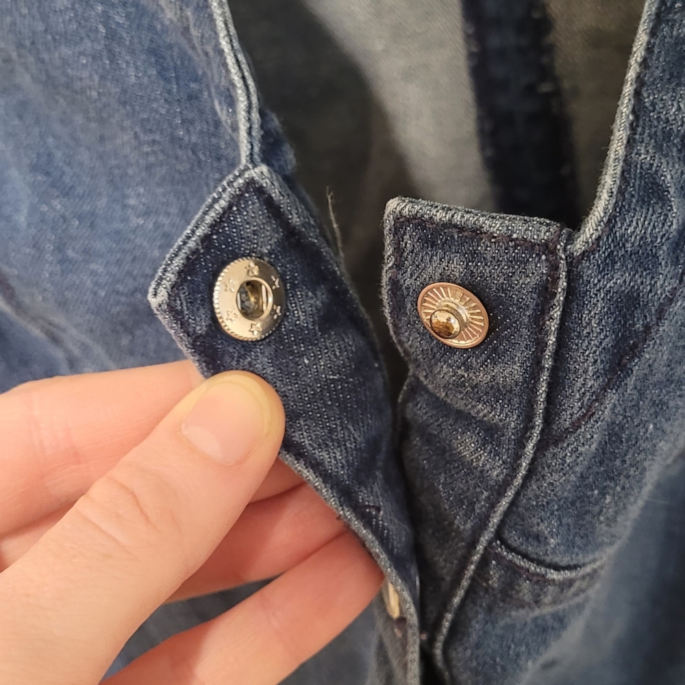 Express Light Blue Denim Apparel - Picture 3 of 7